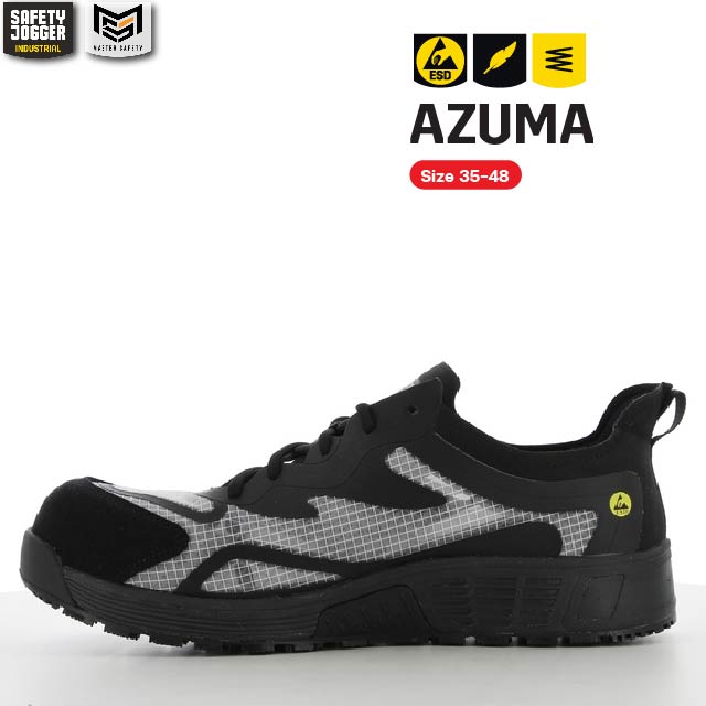รองเท้าเซฟตี้ Safety Jogger  รุ่น AZUMA รองเท้านิรภัย รองเท้าหัวพลาสติก รองเท้ากันลื่น