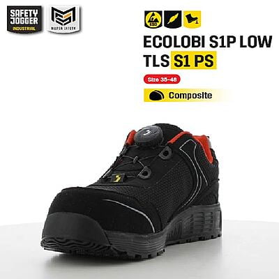 รองเท้าเซฟตี้ Safety Jogger  รุ่น ECOLOBI รองเท้านิรภัย รองเท้าหัวเหล็ก รองเท้ากันลื่น