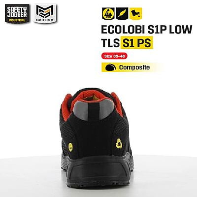 รองเท้าเซฟตี้ Safety Jogger  รุ่น ECOLOBI รองเท้านิรภัย รองเท้าหัวเหล็ก รองเท้ากันลื่น