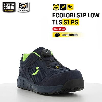 รองเท้าเซฟตี้ Safety Jogger  รุ่น ECOLOBI รองเท้านิรภัย รองเท้าหัวเหล็ก รองเท้ากันลื่น