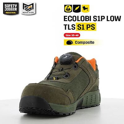 รองเท้าเซฟตี้ Safety Jogger  รุ่น ECOLOBI รองเท้านิรภัย รองเท้าหัวเหล็ก รองเท้ากันลื่น