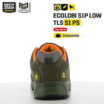 รองเท้าเซฟตี้ Safety Jogger  รุ่น ECOLOBI รองเท้านิรภัย รองเท้าหัวเหล็ก รองเท้ากันลื่น