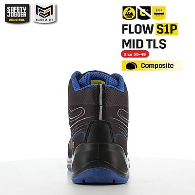 รองเท้าเซฟตี้ปรับหมุน Safety Jogger รุ่น FLOW รองเท้านิรภัย รองเท้าหัวเหล็ก รองเท้ากันลื่น