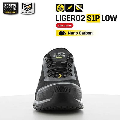 รองเท้าเซฟตี้ Safety Jogger  รุ่น LIGERO รองเท้านิรภัย รองเท้าหัวเหล็ก รองเท้ากันลื่น