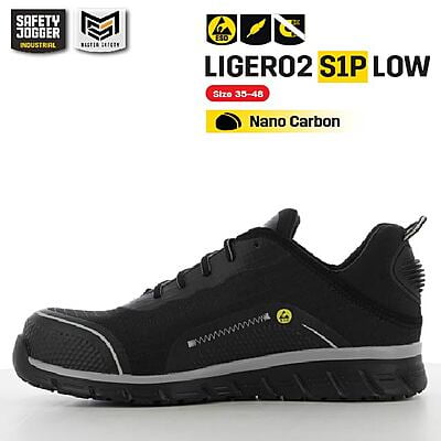 รองเท้าเซฟตี้ Safety Jogger  รุ่น LIGERO รองเท้านิรภัย รองเท้าหัวเหล็ก รองเท้ากันลื่น