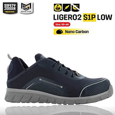 รองเท้าเซฟตี้ Safety Jogger  รุ่น LIGERO รองเท้านิรภัย รองเท้าหัวเหล็ก รองเท้ากันลื่น