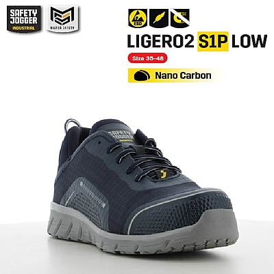 รองเท้าเซฟตี้ Safety Jogger  รุ่น LIGERO รองเท้านิรภัย รองเท้าหัวเหล็ก รองเท้ากันลื่น