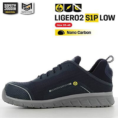 รองเท้าเซฟตี้ Safety Jogger  รุ่น LIGERO รองเท้านิรภัย รองเท้าหัวเหล็ก รองเท้ากันลื่น