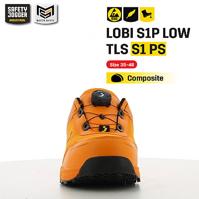 รองเท้าเซฟตี้ Safety Jogger  รุ่น LOBI รองเท้านิรภัย รองเท้าหัวเหล็ก รองเท้ากันลื่น