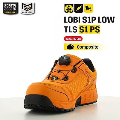 รองเท้าเซฟตี้ Safety Jogger  รุ่น LOBI รองเท้านิรภัย รองเท้าหัวเหล็ก รองเท้ากันลื่น