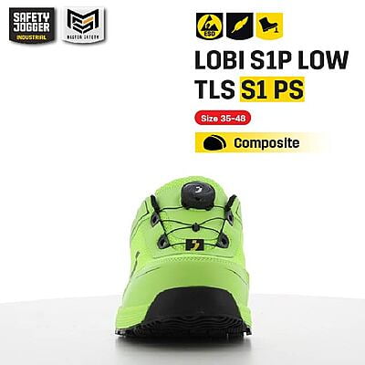 รองเท้าเซฟตี้ Safety Jogger  รุ่น LOBI รองเท้านิรภัย รองเท้าหัวเหล็ก รองเท้ากันลื่น