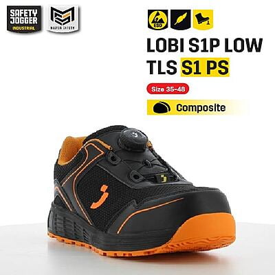 รองเท้าเซฟตี้ Safety Jogger  รุ่น LOBI รองเท้านิรภัย รองเท้าหัวเหล็ก รองเท้ากันลื่น