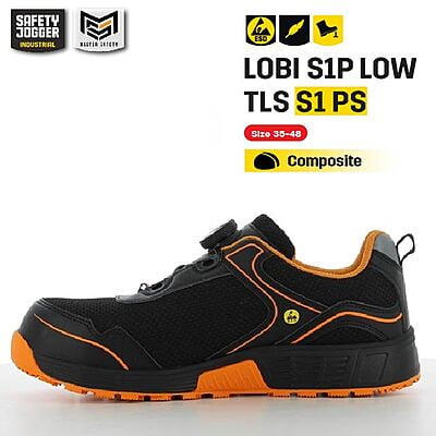 รองเท้าเซฟตี้ Safety Jogger  รุ่น LOBI รองเท้านิรภัย รองเท้าหัวเหล็ก รองเท้ากันลื่น