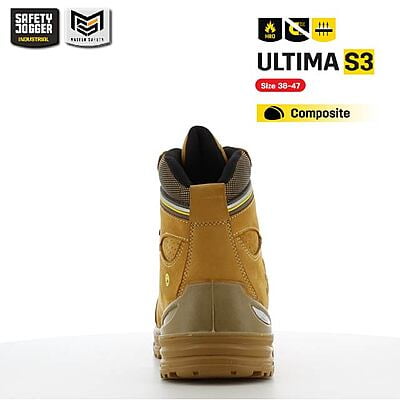 รองเท้าเซฟตี้ Safety Jogger   รุ่น ULTIMA รองเท้านิรภัย รองเท้าหัวเหล็ก รองเท้าหุ้มข้อ รองเท้าหนัง