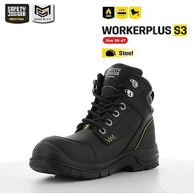 รองเท้าเซฟตี้ Safety Jogger รุ่น WORKERPLUS รองเท้านิรภัย รองเท้าหัวเหล็ก รองเท้าเดินป่า