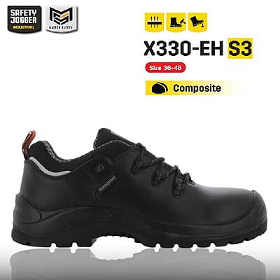 รองเท้าเซฟตี้ Safety Jogger รุ่น X330-EH รองเท้านิรภัย รองเท้าหัวเหล็ก รองเท้าป้องกันไฟฟ้า กันไฟดูด