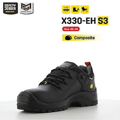 รองเท้าเซฟตี้ Safety Jogger รุ่น X330-EH รองเท้านิรภัย รองเท้าหัวเหล็ก รองเท้าป้องกันไฟฟ้า กันไฟดูด