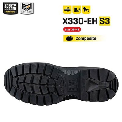 รองเท้าเซฟตี้ Safety Jogger รุ่น X330-EH รองเท้านิรภัย รองเท้าหัวเหล็ก รองเท้าป้องกันไฟฟ้า กันไฟดูด