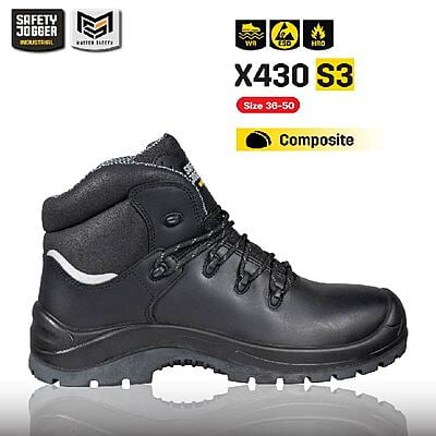 รองเท้าเซฟตี้ Safety Jogger รุ่น X430 รองเท้านิรภัย รองเท้าหัวเหล็ก รองเท้าทำงาน รองเท้ากันลื่น