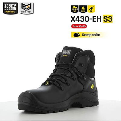 รองเท้าเซฟตี้ Safety Jogger รุ่น X430-EH รองเท้าหัวเหล็ก รองเท้าป้องกันไฟฟ้า ไฟฟ้าแรงสูง
