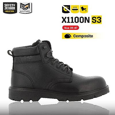 รองเท้าเซฟตี้ Safety Jogger รุ่น  X1100N รองเท้านิรภัย รองเท้าหัวเหล็ก รองเท้ากันลื่น