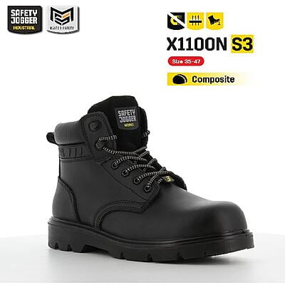 รองเท้าเซฟตี้ Safety Jogger รุ่น  X1100N รองเท้านิรภัย รองเท้าหัวเหล็ก รองเท้ากันลื่น