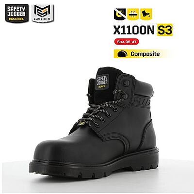 รองเท้าเซฟตี้ Safety Jogger รุ่น  X1100N รองเท้านิรภัย รองเท้าหัวเหล็ก รองเท้ากันลื่น