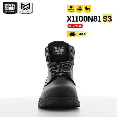 รองเท้าเซฟตี้ Safety Jogger รุ่น  X1100N รองเท้านิรภัย รองเท้าหัวเหล็ก รองเท้ากันลื่น