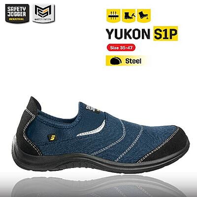 รองเท้าเซฟตี้ Safety Jogger  รุ่น YUKON รองเท้านิรภัย รองเท้าหัวเหล็ก รองเท้ากันลื่น