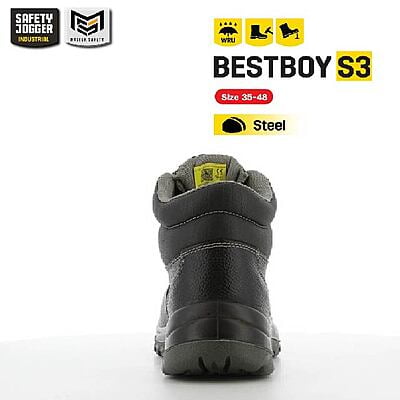 รองเท้าเซฟตี้ Safety Jogger รุ่น BESTBOY รองเท้านิรภัย รองเท้าหัวเหล็ก รองเท้าหุ้มข้อ รองเท้ากันลื่น