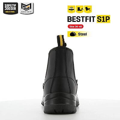 รองเท้าเซฟตี้ Safety Jogger รุ่น BESTFIT รองเท้านิรภัย รองเท้าหัวเหล็ก รองเท้าหุ้มข้อ รองเท้าหนัง