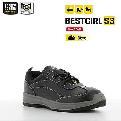 รองเท้าเซฟตี้ผู้หญิง Safety Jogger รุ่น BESTGIRL รองเท้านิรภัย รองเท้าหัวเหล็ก รองเท้าทำงาน
