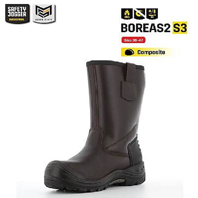 รองเท้าบูทเซฟตี้ Safety Jogger รุ่น BOREAS2 รองเท้าบูทนิรภัย รองเท้าบูทหัวเหล็ก รองเท้าบูทกันน้ำ