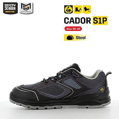 รองเท้าเซฟตี้ Safety Jogger รุ่น CADOR รองเท้านิรภัย รองเท้าผ้าใบ รองเท้าหัวเหล็ก