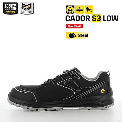 รองเท้าเซฟตี้ Safety Jogger รุ่น CADOR รองเท้านิรภัย รองเท้าหุ้มส้น รองเท้าหัวเหล็ก รองเท้ากันลื่น