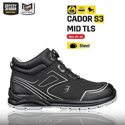 รองเท้าเซฟตี้ Safety Jogger รุ่น CADOR รองเท้านิรภัย รองเท้าหุ้มข้อ รองเท้าหัวเหล็ก รองเท้ากันลื่น