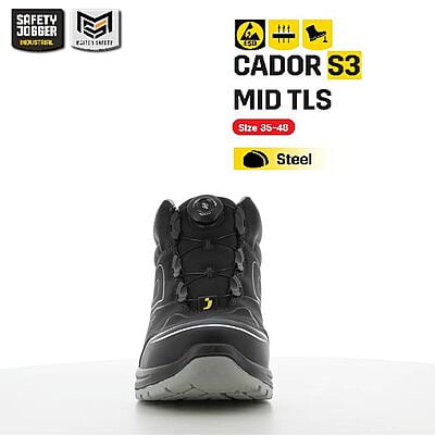 รองเท้าเซฟตี้ Safety Jogger รุ่น CADOR รองเท้านิรภัย รองเท้าหุ้มข้อ รองเท้าหัวเหล็ก รองเท้ากันลื่น