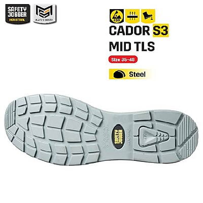 รองเท้าเซฟตี้ Safety Jogger รุ่น CADOR รองเท้านิรภัย รองเท้าหุ้มข้อ รองเท้าหัวเหล็ก รองเท้ากันลื่น