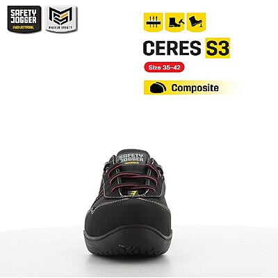 รองเท้าเซฟตี้ผู้หญิง Safety Jogger รุ่น CERES รองเท้านิรภัย รองเท้าหัวเหล็ก รองเท้าหนัง
