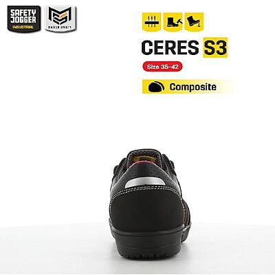 รองเท้าเซฟตี้ผู้หญิง Safety Jogger รุ่น CERES รองเท้านิรภัย รองเท้าหัวเหล็ก รองเท้าหนัง