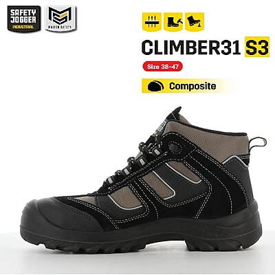 รองเท้าเซฟตี้ Safety Jogger รุ่น CLIMBER31 รองเท้านิรภัย รองเท้าหัวเหล็ก รองเท้ากันลื่น
