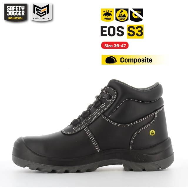 รองเท้าเซฟตี้ Safety Jogger รุ่น EOS รองเท้านิรภัย รองเท้าหัวเหล็ก