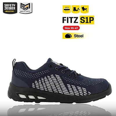 รองเท้าเซฟตี้ Safety Jogger  รุ่น FITZ รองเท้านิรภัย รองเท้าหัวเหล็ก รองเท้ากันลื่น