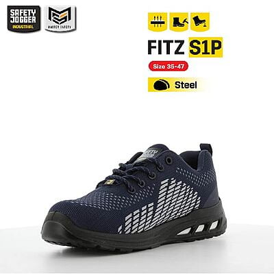 รองเท้าเซฟตี้ Safety Jogger  รุ่น FITZ รองเท้านิรภัย รองเท้าหัวเหล็ก รองเท้ากันลื่น