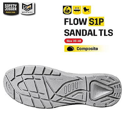 รองเท้าแตะเซฟตี้ Safety Jogger รุ่น FLOW รองเท้านิรภัย รองเท้าหัวเหล็ก  รองเท้ากันลื่น