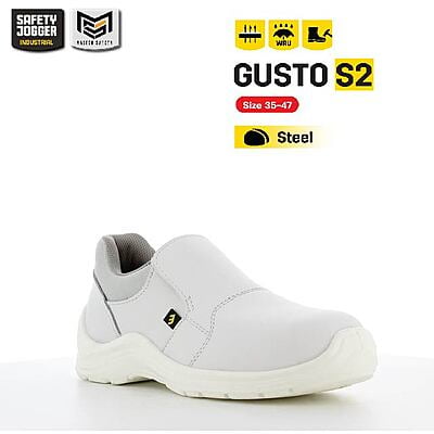 รองเท้าเซฟตี้ Safety Jogger  รุ่น GUSTO81 รองเท้านิรภัย รองเท้าหัวเหล็ก รองเท้าเชฟ รองเท้ากันลื่น