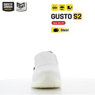 รองเท้าเซฟตี้ Safety Jogger  รุ่น GUSTO81 รองเท้านิรภัย รองเท้าหัวเหล็ก รองเท้าเชฟ รองเท้ากันลื่น