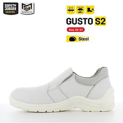รองเท้าเซฟตี้ Safety Jogger  รุ่น GUSTO81 รองเท้านิรภัย รองเท้าหัวเหล็ก รองเท้าเชฟ รองเท้ากันลื่น