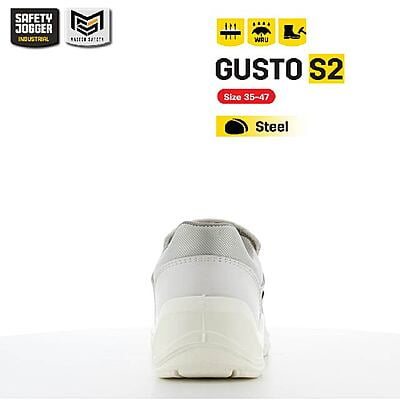 รองเท้าเซฟตี้ Safety Jogger  รุ่น GUSTO81 รองเท้านิรภัย รองเท้าหัวเหล็ก รองเท้าเชฟ รองเท้ากันลื่น