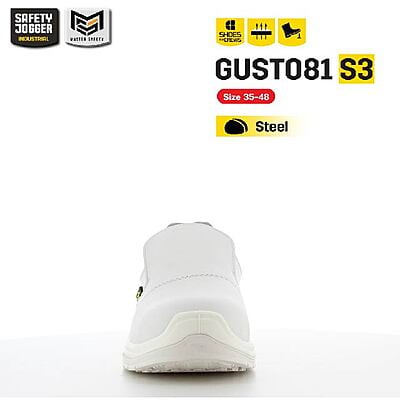 รองเท้าเซฟตี้ Safety Jogger  รุ่น GUSTO81 รองเท้านิรภัย รองเท้าหัวเหล็ก รองเท้าเชฟ รองเท้ากันลื่น